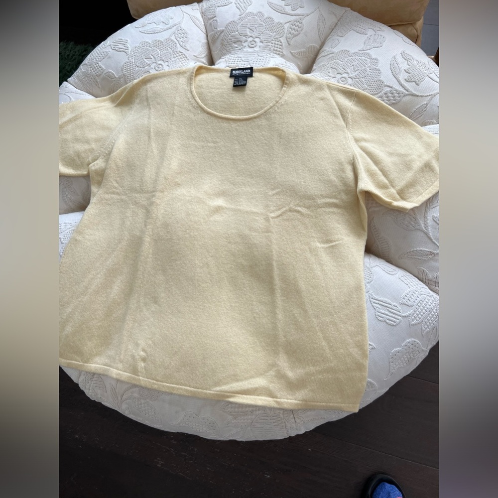Cashmere top/sweater,sz XL